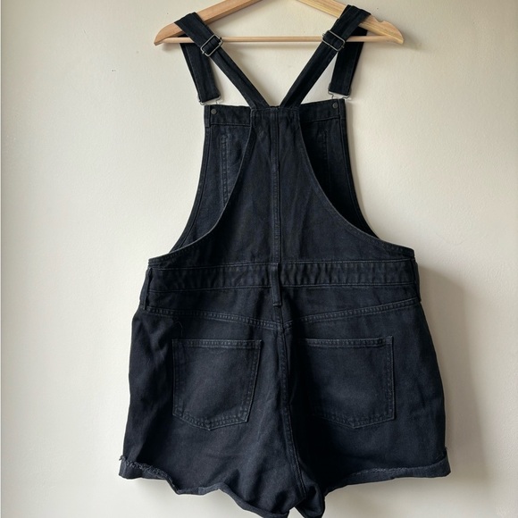 MADEWELL | Adirondack Short Overalls in Washed Black | L - Picture 7 of 11